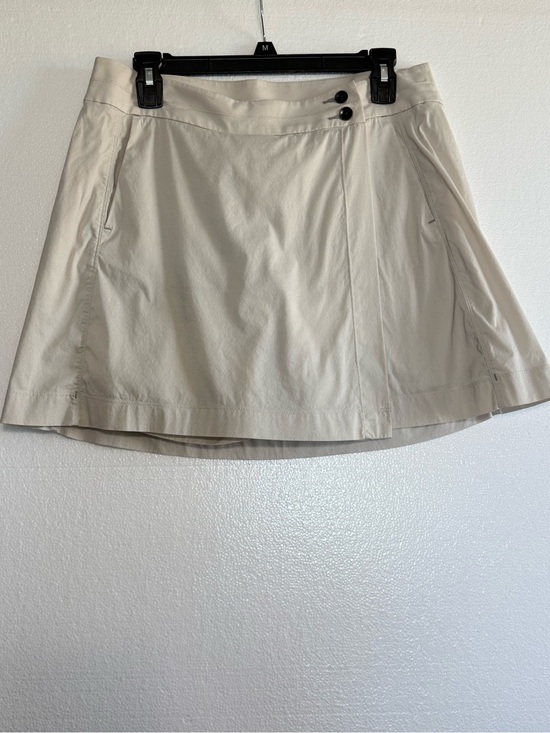 Arc'teryx Pants - Arc’teryx Trim Fit A-Line Skort Beige Khaki Women M Tennis Golf Activewear